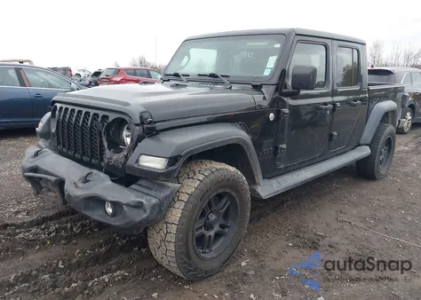 2020 Jeep Gladiator Sport S 4X4 from USA, damaged, VIN 1C6HJTAG2LL124603